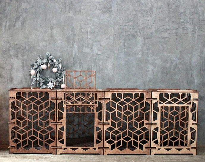 Luxury Large Double Dog Kennel
