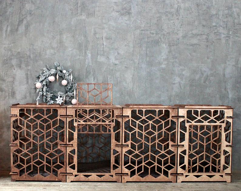 Luxury Large Double Dog Kennel