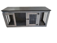 Load image into Gallery viewer, Luxury Double Dog Kennel, Hinged Divider